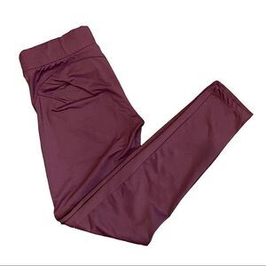 Bershka Plum Workout Leggings
